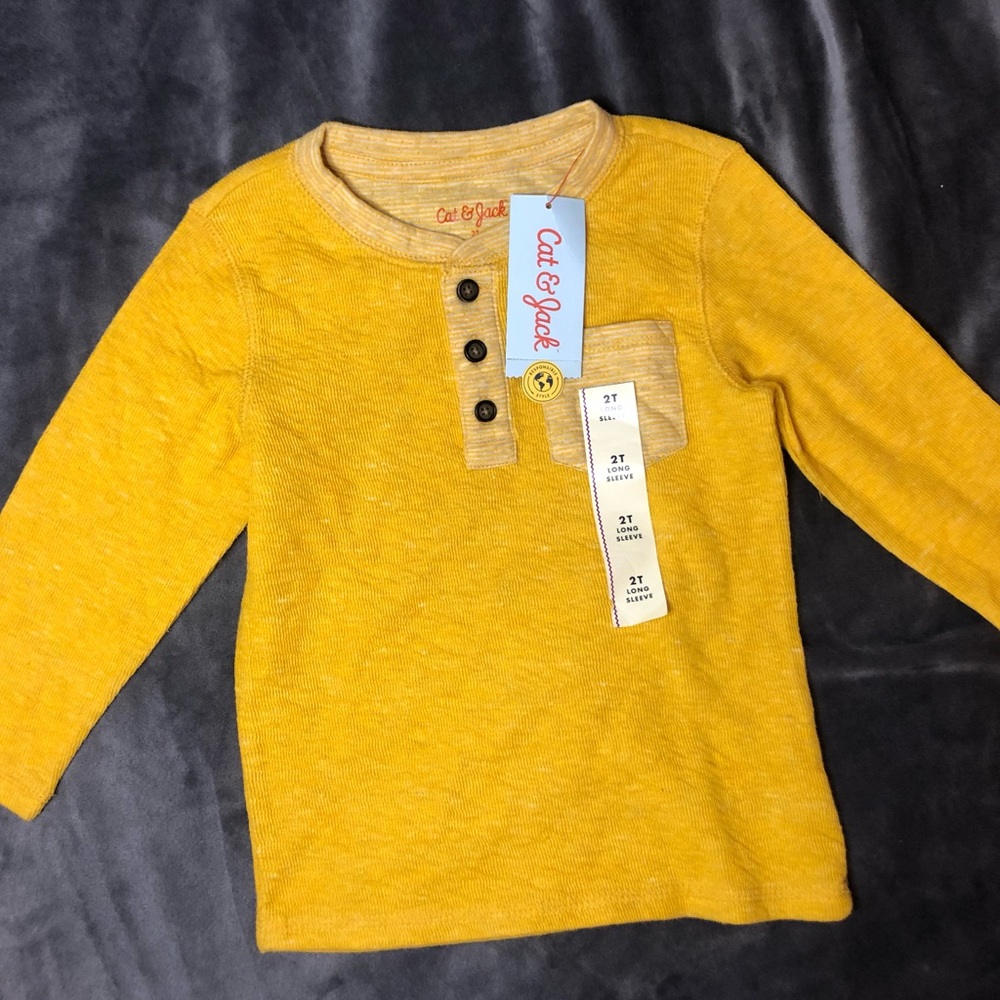 Yellow 2T long sleeve shirt